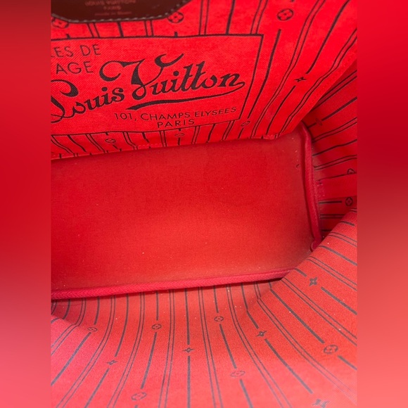 LV Neverfull Mm Damier Ebene Tote Bag - Picture 14 of 17